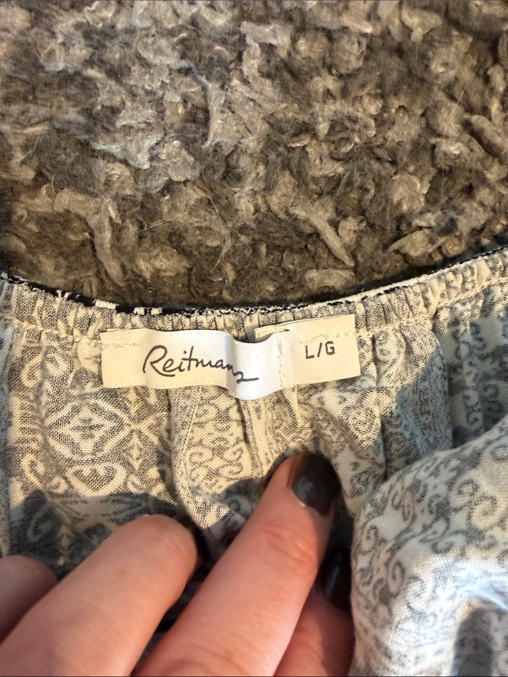 Reitmans Black and White Off-Shoulder Midi Dress - Picture 4 of 5